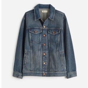 Madewell button front denim jacket in Charleston Wash NWT